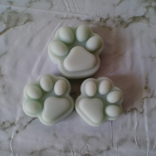 3 Fondants cire d'olive - Pattes -